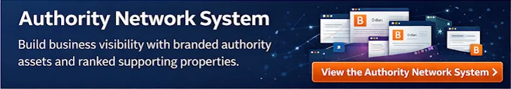 Authority Network System for local business visibility