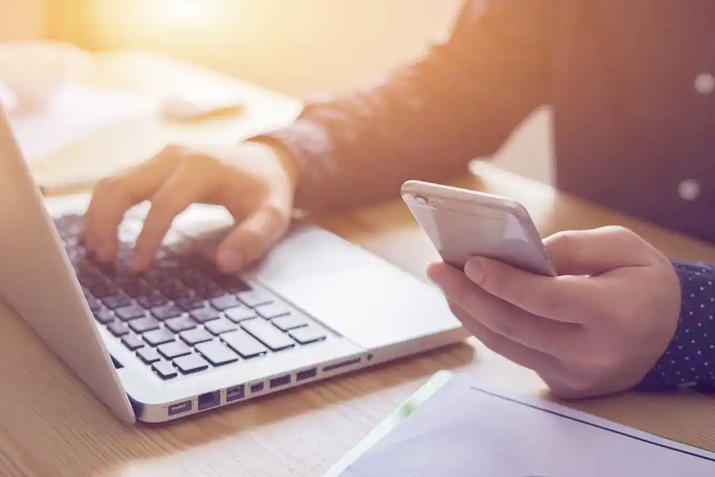 Local business marketing workspace showing tools used to improve online visibility