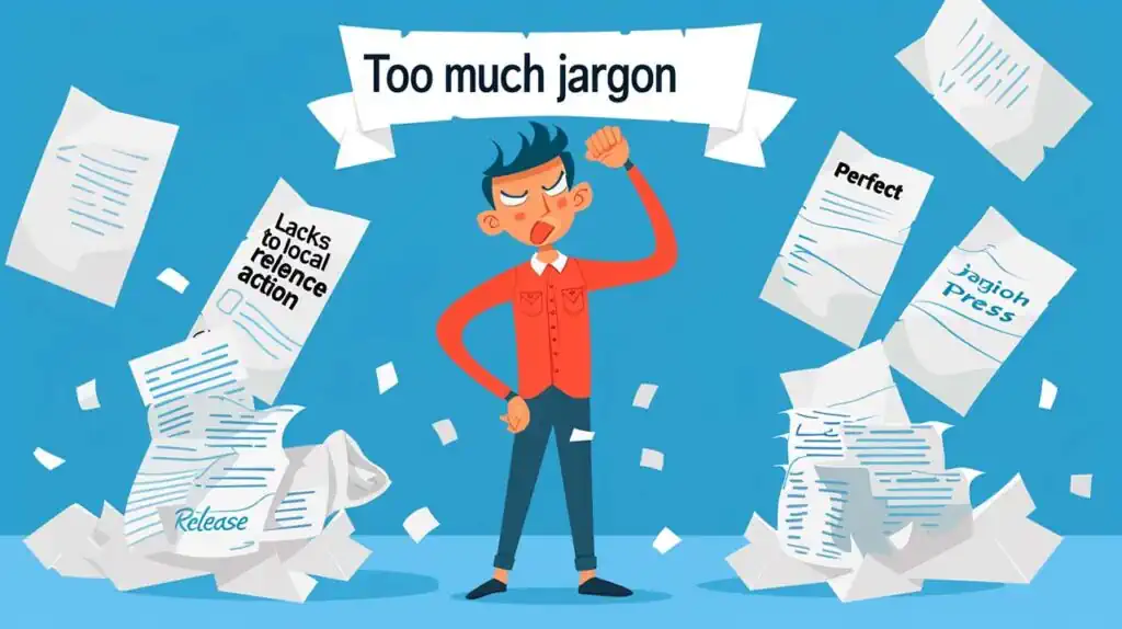 Press release mistakes