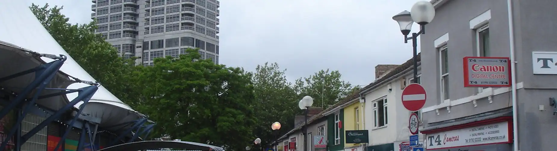 Swindon local business visibility and town environment