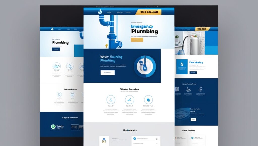 website design for plumbers