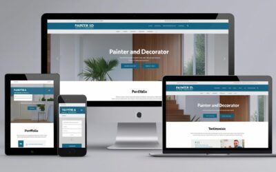 Designing a Painter and Decorator Website: Brushing Up Your Online Presence