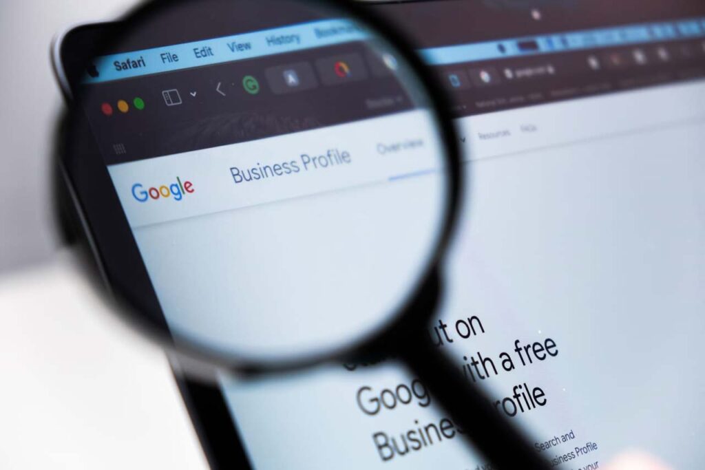 google business profile to find what you need